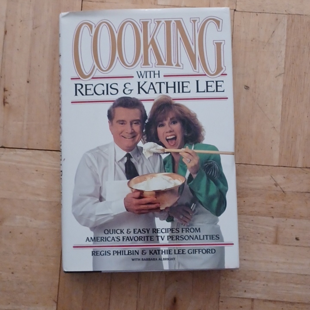 Cookbook Regis and Kathie Lee Gifford 1990's